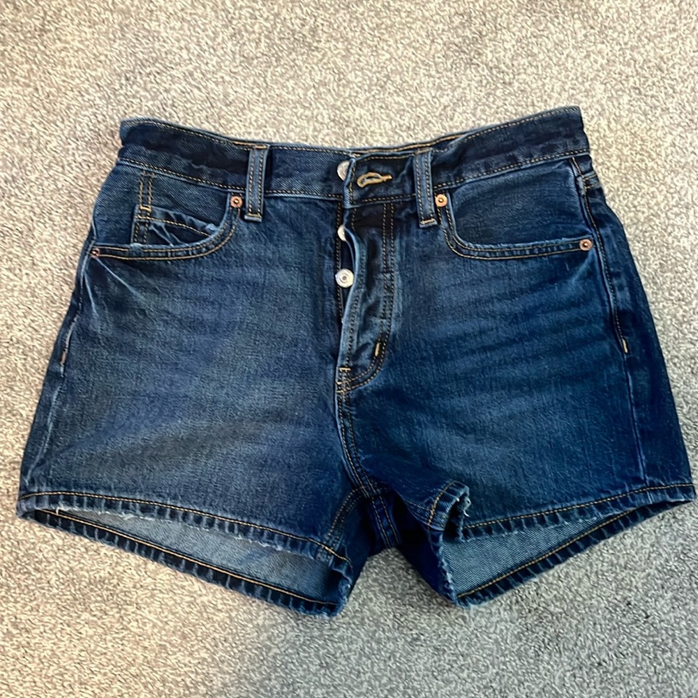 Old Navy High Rise Slouchy Straight Short